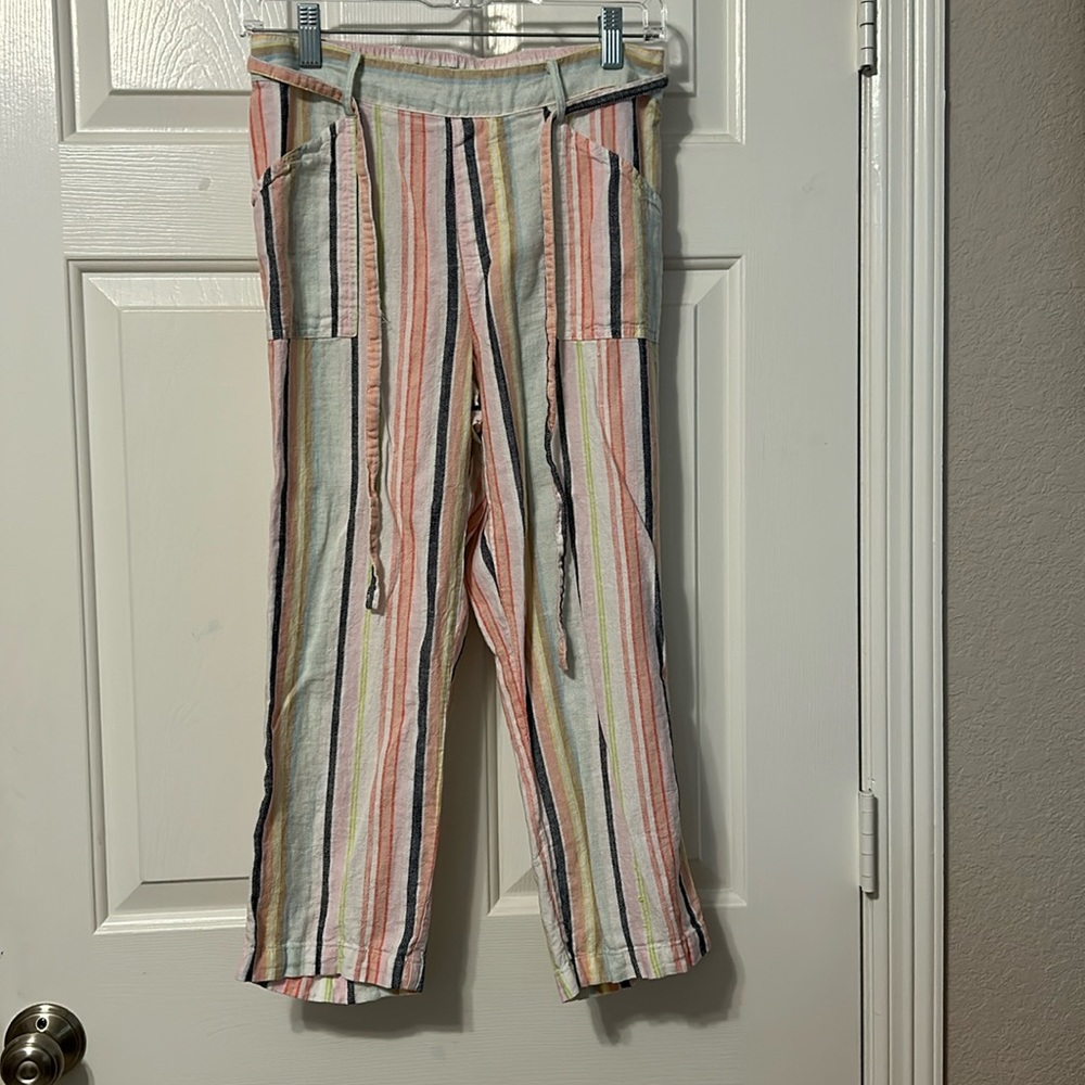 Zac & Rachel Striped Pants Size S